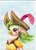 Size: 500x697 | Tagged: safe, artist:kirillk, character:captain celaeno, species:anthro, species:bird, species:parrot, g4, my little pony: the movie (2017), bust, clothing, ear piercing, earring, female, hat, jewelry, piercing, pirate hat, portrait, smiling, solo, traditional art