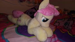 Size: 4160x2340 | Tagged: safe, artist:blackwater627, artist:ponylover88, character:fluttershy, butterscotch, irl, photo, plushie, rule 63
