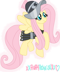 Size: 1024x1229 | Tagged: safe, artist:xxfluffypachirisuxx, character:fluttershy, species:pegasus, species:pony, armor, female, helmet, looking away, mare, private pansy, simple background, smiling, solo, spread wings, transparent background, wings