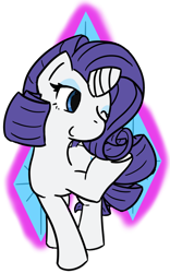 Size: 780x1250 | Tagged: safe, artist:brownie-bytes, character:rarity, species:pony, species:unicorn, female, mare, simple background, solo, transparent background