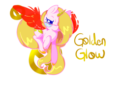 Size: 700x525 | Tagged: safe, artist:cotton, g2, g2 to g4, generation leap, glasses, golden glow
