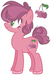Size: 1281x1857 | Tagged: safe, artist:marielle5breda, oc, oc only, parent:big macintosh, parent:sugar belle, parents:sugarmac, species:earth pony, species:pony, female, mare, offspring, simple background, solo, transparent background