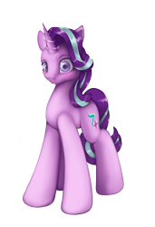 Size: 1480x2160 | Tagged: safe, artist:hitbass, character:starlight glimmer, species:pony, species:unicorn, female, glowing horn, magic, simple background, solo, transparent background
