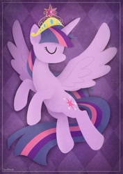 Size: 496x701 | Tagged: safe, artist:tsurime, character:twilight sparkle, character:twilight sparkle (alicorn), species:alicorn, species:pony, element of magic, female, solo