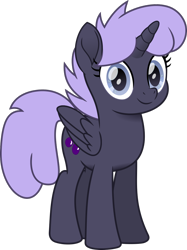Size: 824x1099 | Tagged: safe, artist:peahead, oc, oc only, oc:winebar, species:alicorn, species:pony, my little pony: the movie (2017), alicorn oc, blue eyes, female, looking at you, mare, movie accurate, simple background, smiling, solo, transparent background, vector