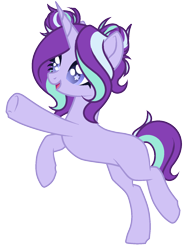 Size: 1116x1520 | Tagged: safe, artist:angelamusic13, base used, oc, parent:starlight glimmer, parent:trixie, parents:startrix, species:pony, species:unicorn, female, magical lesbian spawn, mare, offspring, simple background, solo, transparent background