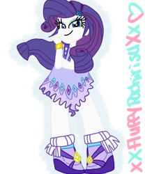 Size: 1024x1229 | Tagged: safe, artist:xxfluffypachirisuxx, character:rarity, episode:life is a runway, g4, my little pony: equestria girls, my little pony:equestria girls, clothing, female, simple background, solo, transparent background