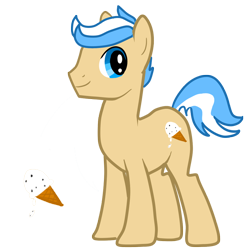 Size: 4000x4000 | Tagged: safe, artist:kiwiscribbles, oc, oc only, oc:vanilla daze, species:earth pony, species:pony, cutie mark, male, show accurate, simple background, solo, transparent background