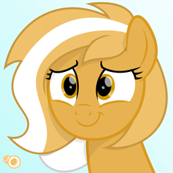 Size: 4083x4083 | Tagged: safe, artist:potato22, oc, oc only, oc:mareota, species:pony, absurd resolution, female, mare, simple background, smiling, solo