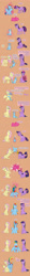 Size: 768x6762 | Tagged: safe, artist:gor1ck, character:fluttershy, character:rainbow dash, character:twilight sparkle, species:duck, ship:flutterdash, bandage, bandaid, behaving like a cat, cat, catified, comic, female, lesbian, rainbow cat, rainbow dash is a duck, rainbow duck, shipping, species swap, transformation, vulgar