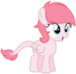 Size: 600x584 | Tagged: safe, artist:crystalponyart7669, oc, oc:twinkletoes, species:pegasus, species:pony, female, filly, simple background, solo, transparent background
