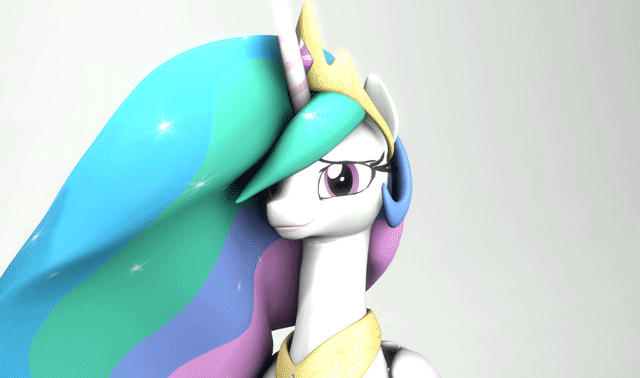Size: 640x378 | Tagged: safe, artist:whiteskyline, character:princess celestia, character:princess luna, species:alicorn, species:pony, g4, 3d, alicorn eclipse, animated, attention horse, celestia is not amused, duo, eclipse, female, frown, gif, glare, grin, lidded eyes, looking at you, luna eclipsing celestia, mare, one eye closed, photobomb, pun, royal sisters, s1 luna, simple background, sliding, smiling, smirk, smug, solar eclipse, source filmmaker, trolluna, unamused, visual gag, white background, wink