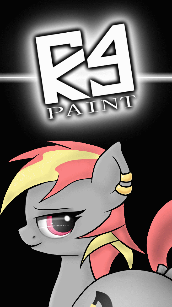 Size: 720x1280 | Tagged: safe, artist:phoenixrk49, oc, oc only, species:earth pony, species:pony, animated, black background, ear piercing, earring, earth pony oc, jewelry, looking back, piercing, simple background
