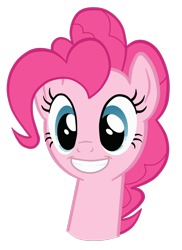 Size: 1600x2200 | Tagged: safe, artist:fajeh, character:pinkie pie, faec, female, simple background, solo, transparent background, vector