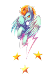 Size: 2027x3000 | Tagged: safe, artist:dragonataxia, character:lightning dust, species:pegasus, species:pony, bust, female, grin, mare, simple background, smiling, solo, transparent background