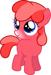 Size: 3500x5110 | Tagged: safe, artist:pilot231, oc, oc:hope mustang, species:earth pony, species:pony, female, filly, foal, little sister, simple background, solo, transparent background, vector