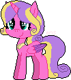 Size: 104x116 | Tagged: safe, artist:awoomarblesoda, character:princess skyla, species:pony, animated, female, gif, pixel art, simple background, solo, transparent background