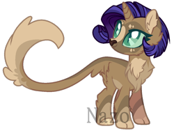 Size: 1024x769 | Tagged: safe, artist:owl-clockwork, base used, oc, oc:alexandria, parent:capper dapperpaws, parent:rarity, parents:capperity, species:pony, cat, female, hybrid, interspecies offspring, offspring, simple background, solo, transparent background