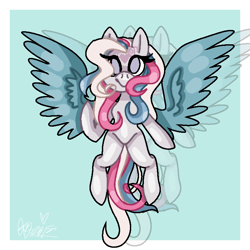 Size: 768x768 | Tagged: safe, artist:awoomarblesoda, character:star catcher, species:pony, g3, catcherbetes, female, g3 to g4, generation leap, solo