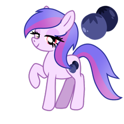Size: 768x768 | Tagged: safe, artist:awoomarblesoda, oc, oc:blueberry glaze, species:earth pony, species:pony, female, mare, simple background, solo, transparent background