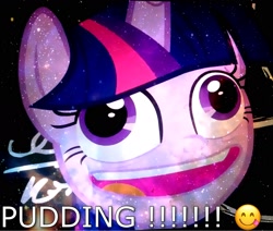 Size: 2000x1693 | Tagged: safe, artist:ponylover88, character:twilight sparkle, character:twilight sparkle (alicorn), species:alicorn, species:pony, episode:best gift ever, g4, my little pony: friendship is magic, dat face, faec, food, meme, pudding, pudding face
