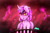 Size: 2494x1626 | Tagged: safe, artist:aaa-its-spook, character:princess flurry heart, species:alicorn, species:pony, g4, adult, black clouds, cloud, dark magic, edgy, evil, evil flurry heart, fangs, female, flurry heart ruins everything, horn, lightning, lipstick, magic, makeup, meme, rain, red sky, solo, sombra eyes, storm, wings