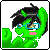 Size: 50x50 | Tagged: safe, artist:ianmata1998, artist:ray cyber tech, base used, oc, oc:ray cyber tech, oc:ray tech, species:pony, species:unicorn, animated, animated icon, blushing, cute, gif, male, pixel art, simple background, sweet, transparent background