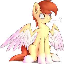 Size: 1701x1705 | Tagged: safe, artist:renderpoint, oc, oc:render point, species:pegasus, species:pony, male, simple background, sitting, solo, stallion, transparent background