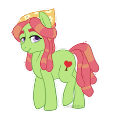 Size: 543x554 | Tagged: safe, artist:darkodraco, character:tree hugger, species:earth pony, species:pony, bandana, dreadlocks, female, lidded eyes, looking at you, mare, simple background, smiling, solo, transparent background
