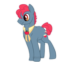Size: 500x408 | Tagged: safe, artist:darkodraco, character:apple split, species:earth pony, species:pony, apple family member, freckles, male, simple background, smiling, solo, stallion, transparent background