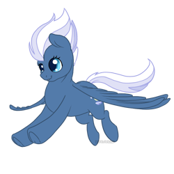 Size: 700x700 | Tagged: safe, artist:darkodraco, character:night glider, species:pegasus, species:pony, female, flying, mare, simple background, smiling, solo, spread wings, transparent background, underhoof, wings