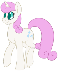 Size: 818x1000 | Tagged: safe, artist:darkodraco, character:twinkleshine, species:pony, species:unicorn, female, mare, raised hoof, simple background, smiling, solo, transparent background