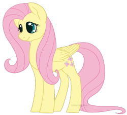 Size: 724x658 | Tagged: safe, artist:darkodraco, character:fluttershy, species:pegasus, species:pony, female, mare, simple background, smiling, solo, transparent background
