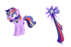 Size: 864x576 | Tagged: safe, artist:thepegasisterpony, base used, oc, oc:valhalla stardust, parent:princess cadance, parent:twilight sparkle, parents:twidance, species:pony, magical lesbian spawn, offspring, solo