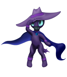 Size: 2448x2809 | Tagged: safe, artist:vasillium, character:mare do well, oc, oc only, oc:nox (rule 63), oc:nyx, species:alicorn, species:pony, alicorn oc, boots, cape, clothing, collar, colt, cosplay, costume, cutie mark, cutie mark clothes, cutie mark collar, disguise, happy, hat, holding, horn, lidded eyes, looking at you, male, moon, nostrils, rule 63, secret, secret identity, shoes, simple background, smiling, solo, standing, standing on back, suit, superhero, tail, teeth, transparent background, uniform, wall of tags
