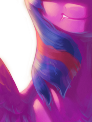 Size: 1500x2000 | Tagged: safe, artist:angusdra, character:twilight sparkle, character:twilight sparkle (alicorn), species:alicorn, species:pony, female, lip bite, mane, mare, simple background, solo, transparent background