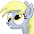 Size: 50x50 | Tagged: safe, artist:zestyoranges, character:derpy hooves, species:pegasus, species:pony, animated, female, mare, pixel art