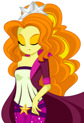 Size: 966x1409 | Tagged: safe, artist:rosemile mulberry, character:adagio dazzle, character:aria blaze, character:sonata dusk, equestria girls:rainbow rocks, g4, my little pony: equestria girls, my little pony:equestria girls, clothing, eyes closed, female, simple background, solo, white background