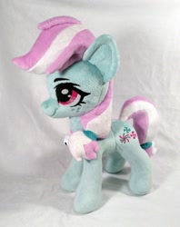 Size: 1280x1616 | Tagged: safe, artist:doctorkoda, character:minty, species:earth pony, species:pony, female, irl, mare, photo, plushie, solo