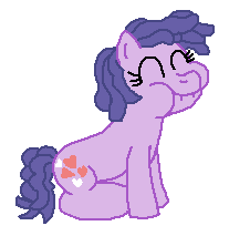 Size: 207x213 | Tagged: safe, artist:drypony198, species:pony, bite mark, cowboys and equestrians, eating, love lock, mad (tv series), mad magazine