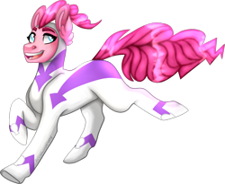 Size: 1119x916 | Tagged: safe, artist:artistcoolpony, character:fili-second, character:pinkie pie, species:earth pony, species:pony, episode:power ponies, g4, my little pony: friendship is magic, female, solo, speed