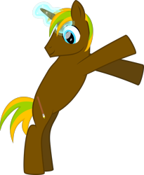 Size: 887x1080 | Tagged: safe, artist:iknowpony, oc, oc only, species:pony, species:unicorn, .svg available, magic, magic aura, simple background, smiling, solo, standing, transparent background, vector
