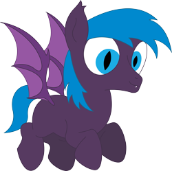 Size: 2705x2699 | Tagged: safe, artist:cosmiceclipsed, derpibooru original, oc, oc only, oc:orion eclipse, species:bat pony, species:pony, bat pony oc, bat wings, ear fluff, fangs, flying, male, membranous wings, simple background, slit eyes, slit pupils, solo, stallion, transparent background, vector, wings