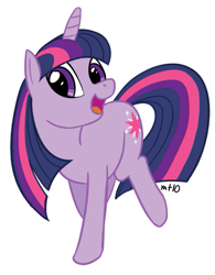 Size: 467x600 | Tagged: safe, artist:empty-10, character:twilight sparkle, character:twilight sparkle (unicorn), species:pony, species:unicorn, g4, female, happy, mare, photoshop, simple background, solo, white background