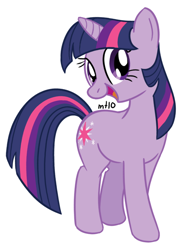 Size: 450x600 | Tagged: safe, artist:empty-10, character:twilight sparkle, character:twilight sparkle (unicorn), species:pony, species:unicorn, g4, female, happy, mare, photoshop, simple background, solo, white background