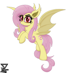 Size: 4021x4423 | Tagged: safe, alternate version, artist:theretroart88, character:flutterbat, character:fluttershy, species:bat pony, species:pony, background removed, bat ponified, cutie mark, female, flying, high res, holiday, mare, movie accurate, race swap, smiling, solo, stars, vector