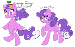 Size: 3321x2100 | Tagged: safe, artist:sakuyamon, character:screwball, species:earth pony, species:pony, clothing, female, hat, high res, mare, old name "topsy turvy", propeller hat, simple background, solo, transparent background