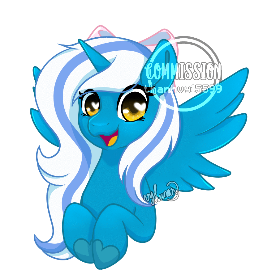 Size: 850x900 | Tagged: safe, artist:thanhvy15599, oc, oc only, oc:fleurbelle, species:alicorn, species:pony, g4, adorabelle, alicorn oc, animated, blinking, bow, commission, cute, female, gif, gif art, hair bow, heart eyes, mare, open mouth, solo, wingding eyes, ych result, yellow eyes, your character here