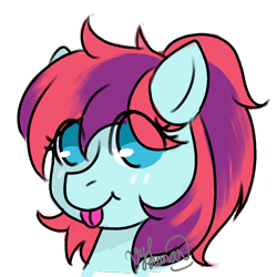 Size: 1000x1000 | Tagged: safe, artist:thanhvy15599, oc, oc only, oc:taffy swirl, species:pony, blue eyes, cute, doodle, female, head shot, mare, simple background, sketch, sketch dump, transparent background