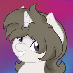 Size: 1600x1600 | Tagged: safe, artist:maximus, oc, oc:solaria, species:pony, species:unicorn, icon, looking at you, solo